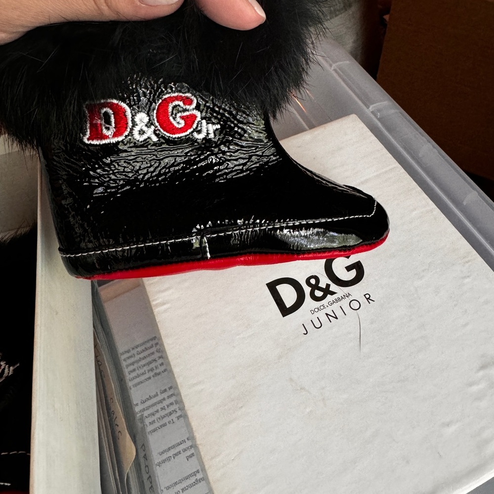 COPY - DOLCE &GABBANA junior walking shoes